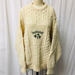 VTG Men's Thomas Keeling Ireland Wool Sweater
